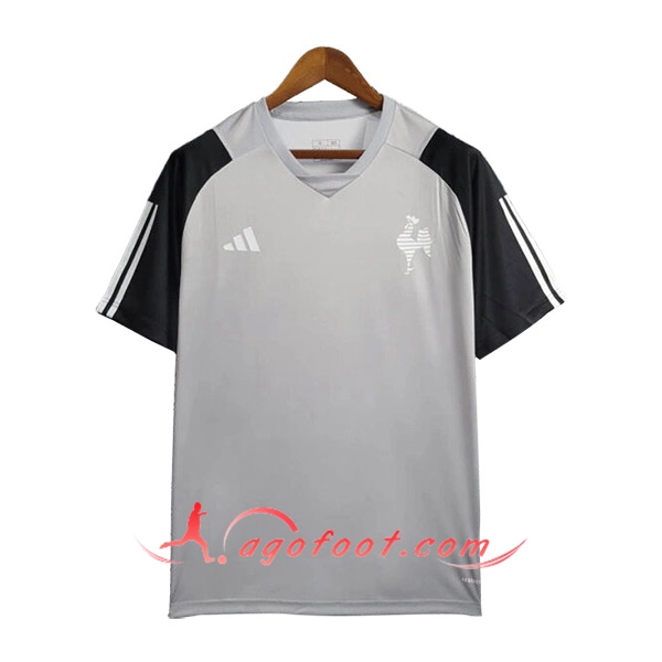 Training T-Shirts Atletico Mineiro Gris/Noir 2024/2025 -02