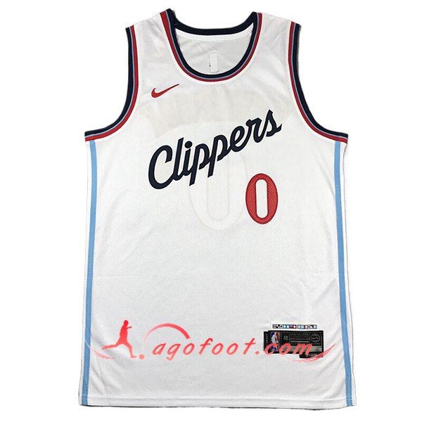 Maillot Los Angeles Clippers (WESTBROOK #0) 2024/25 Blanc -02