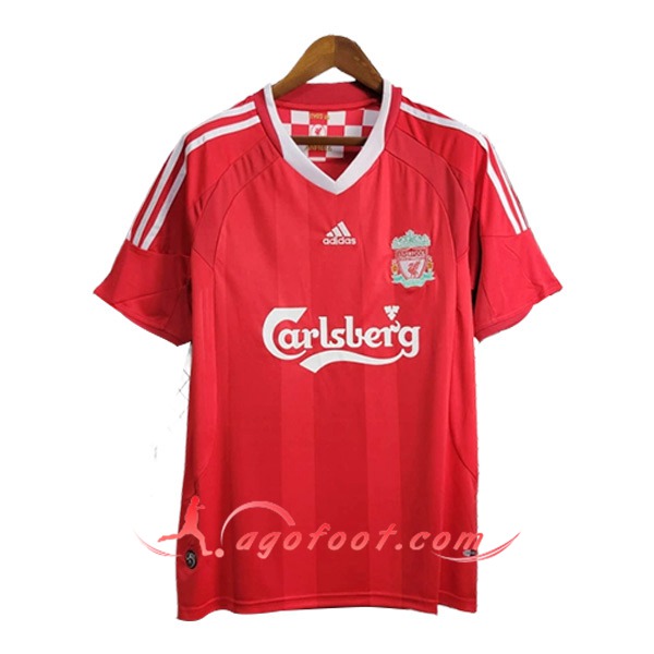 Maillot de Foot FC Liverpool Retro Domicile 2008/2009