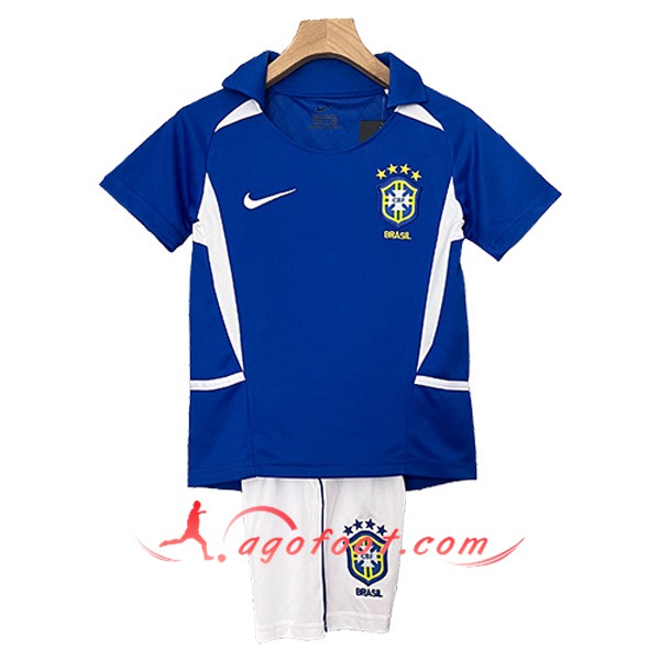 Maillot de Foot Bresil Retro Enfant Exterieur 2000