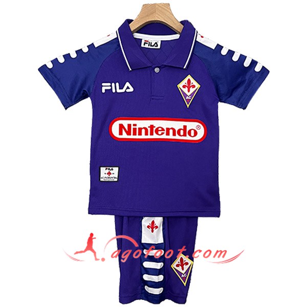 Maillot de Foot ACF Fiorentina Retro Enfant Domicile 1998/1999