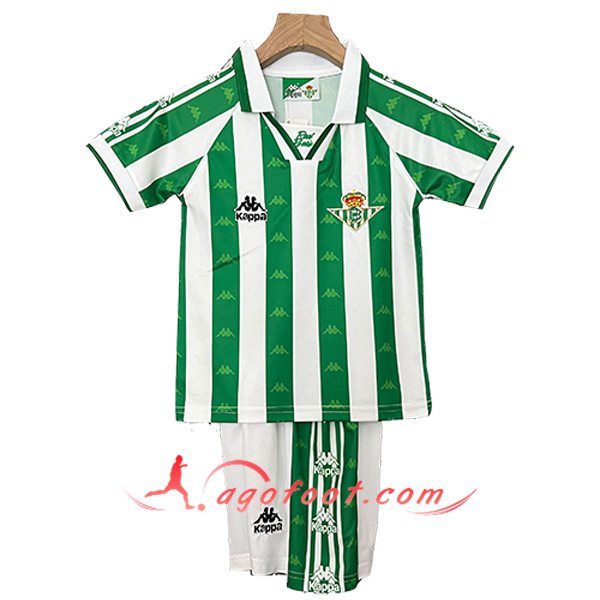 Maillot de Foot Real Betis Retro Enfant Domicile 1995/1997
