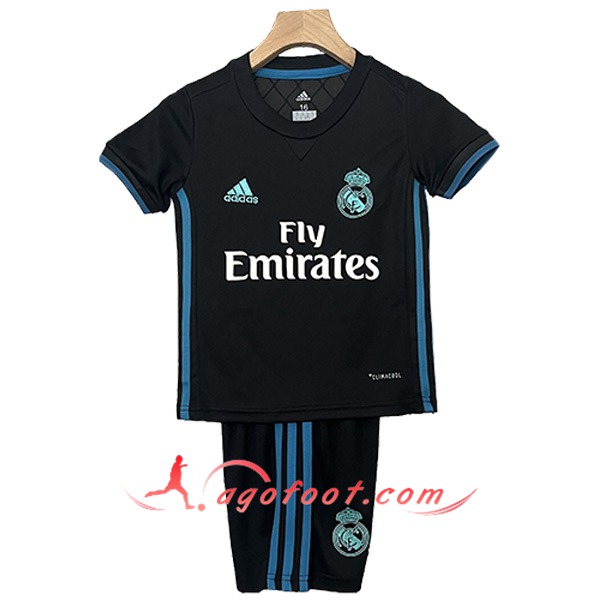 Maillot de Foot Real Madrid Retro Enfant Exterieur 2017/2018