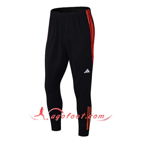 Pantalon Foot Adidas Noir/Rouge 2024/2025
