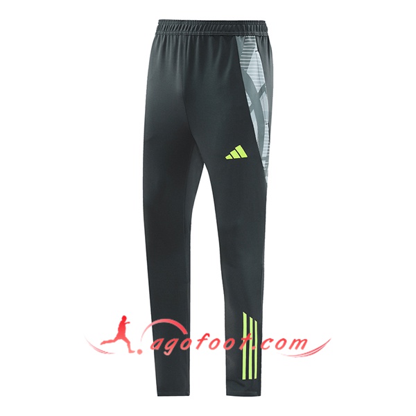 Pantalon Foot Adidas Gris/Vert 2024/2025