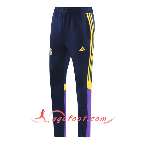 Pantalon Foot Real Madrid Bleu/Violet/Jaune 2024/2025
