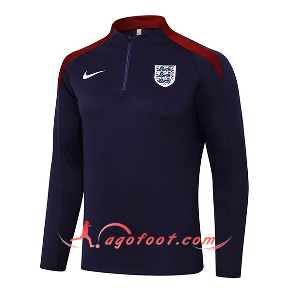 Sweatshirt Training Angleterre Violet/Rouge 2024/2025