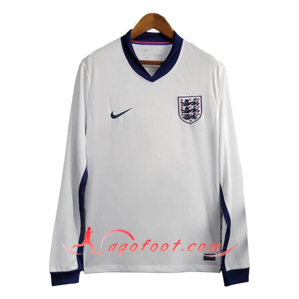 Maillot de Foot Angleterre Domicile Manches Longues UEFA Euro 2024