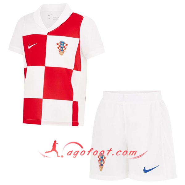 Maillot de Foot Croatie Enfant Domicile 2024/2025