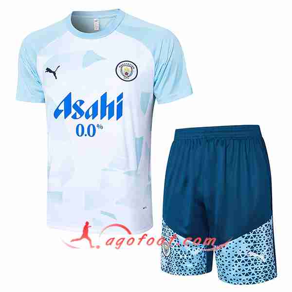 Training T-Shirts Manchester City Bleu Clair 2024/2025