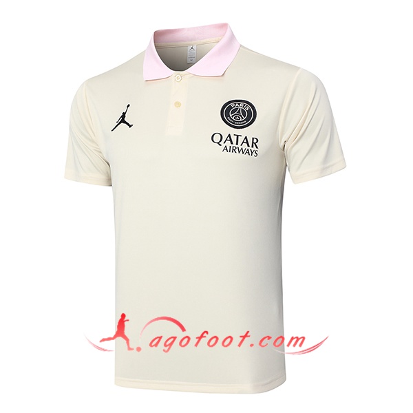Polo Foot PSG Beige 2024/2025