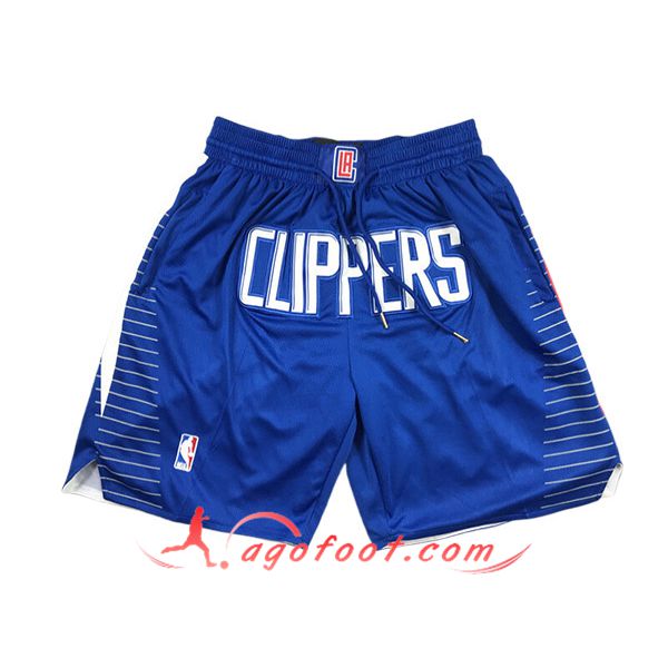 Shorts NBA Los Angeles Clippers 2024/25 Bleu