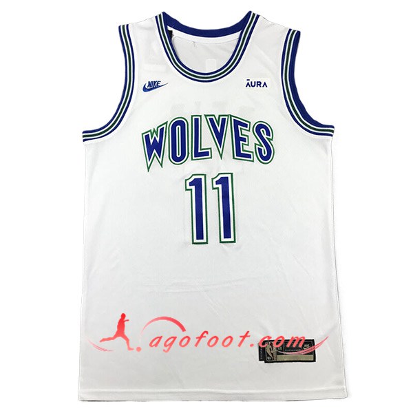 Maillot Minnesota Timberwolves (REID #11) 2024/25 Blanc/Bleu -02