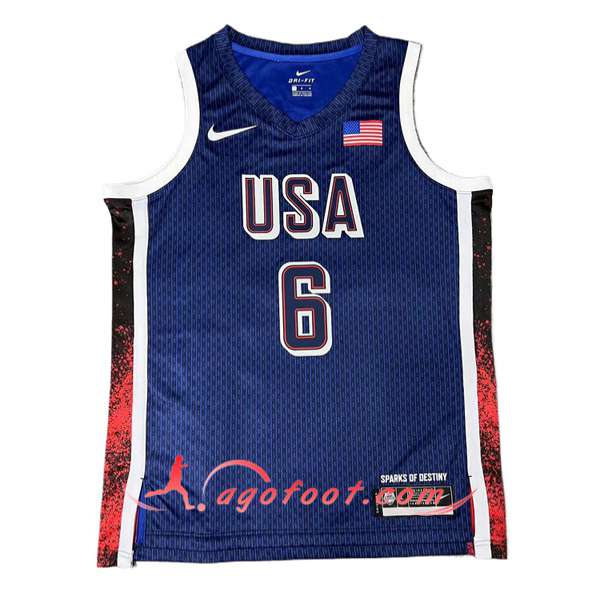 Maillot USA (JAMES #6) 2024/25 Bleu