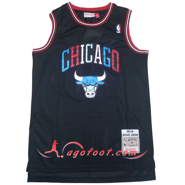 Maillot Chicago Bulls (JORDAN #23) 2024/25 Noir