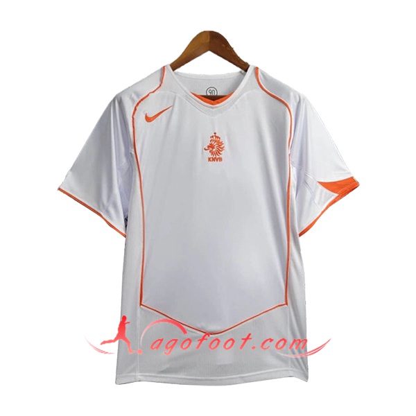 Maillot de Foot Pays-Bas Retro Exterieur 2004
