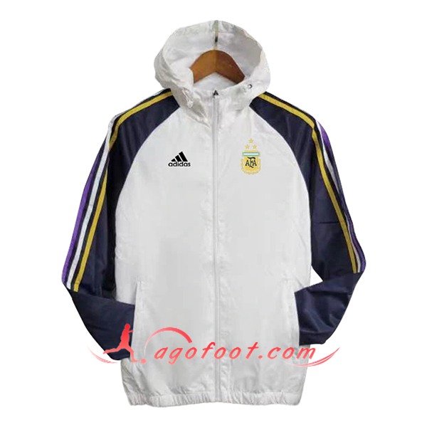Coupe-Vent Argentin Blanc/Bleu 2024/2025