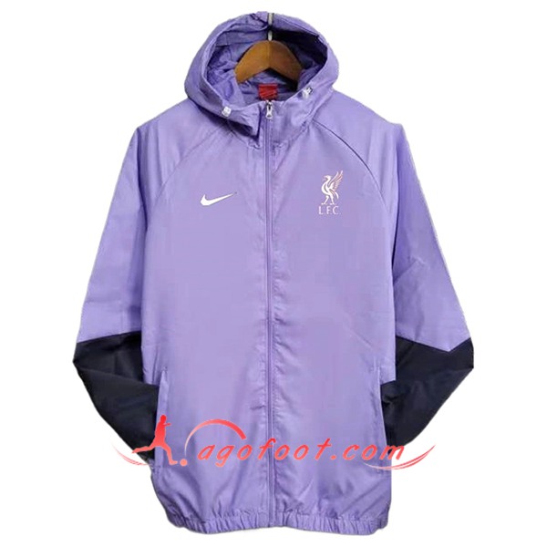 Coupe-Vent FC Liverpool Pourpre/Noir 2024/2025
