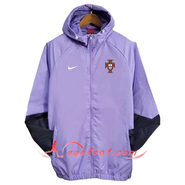 Coupe-Vent Portugal Pourpre/Noir 2024/2025