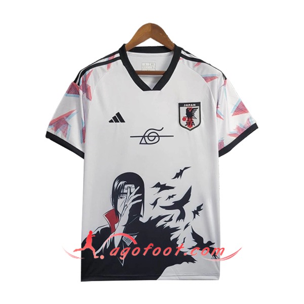 Maillot Equipe Foot Japon Special Edition Naruto Blanc 2024/2025