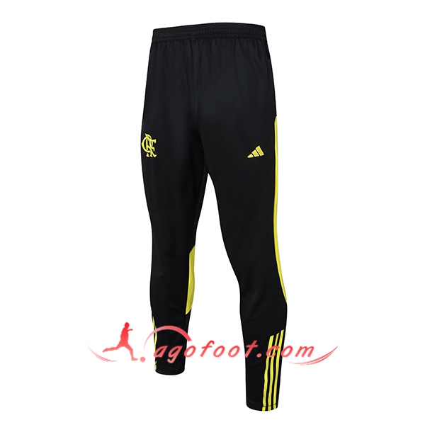 Pantalon Foot Flamenco Jaune/Noir 2024/2025