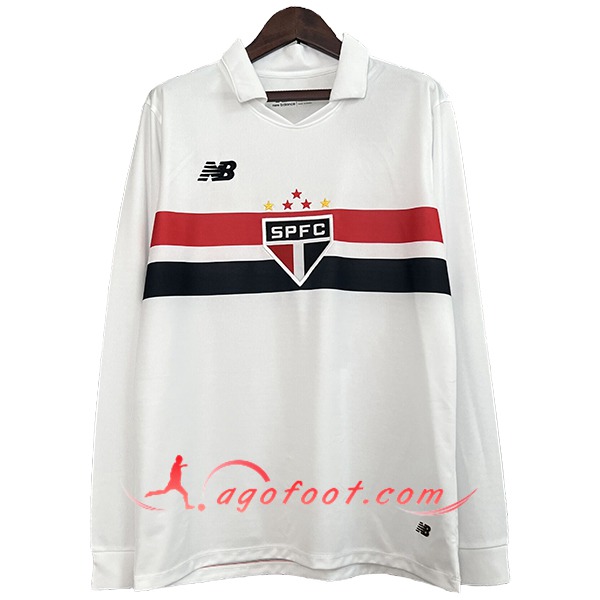 Maillot de Foot Sao Paulo FC Domicile Manches Longues 2024/2025