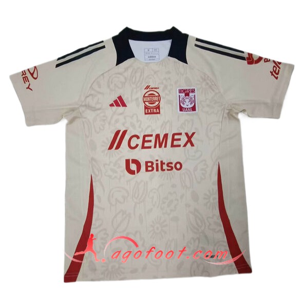 Maillot de Foot Tigres UANL Special Edition Beige 2024/2025