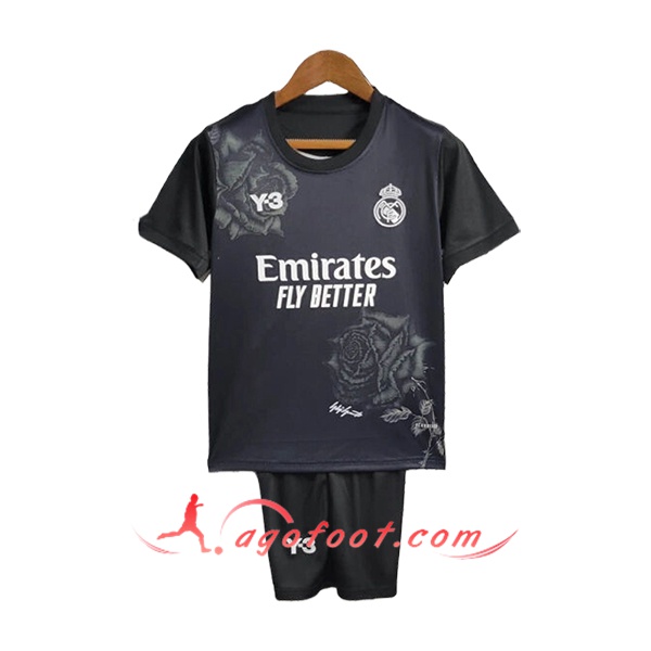 Maillot de Foot Real Madrid Y3 Enfant Special Edition Noir 2024/2025