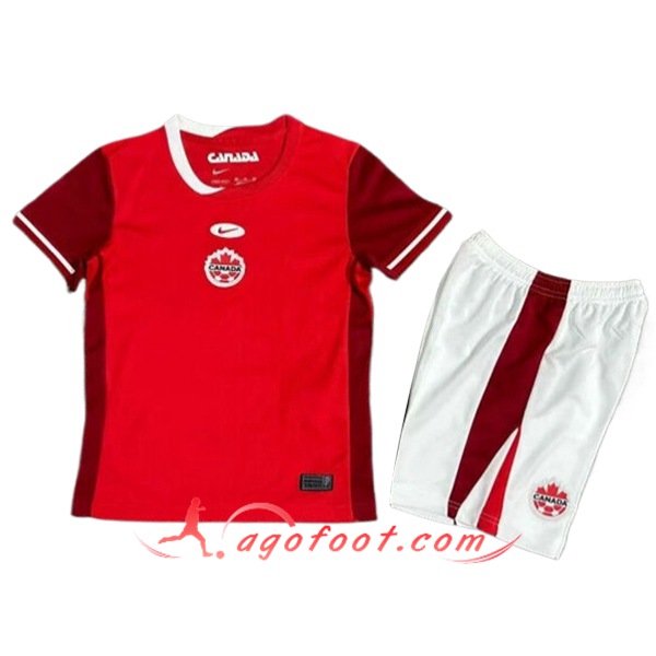Maillot de Foot Canada Enfant Domicile 2024/2025