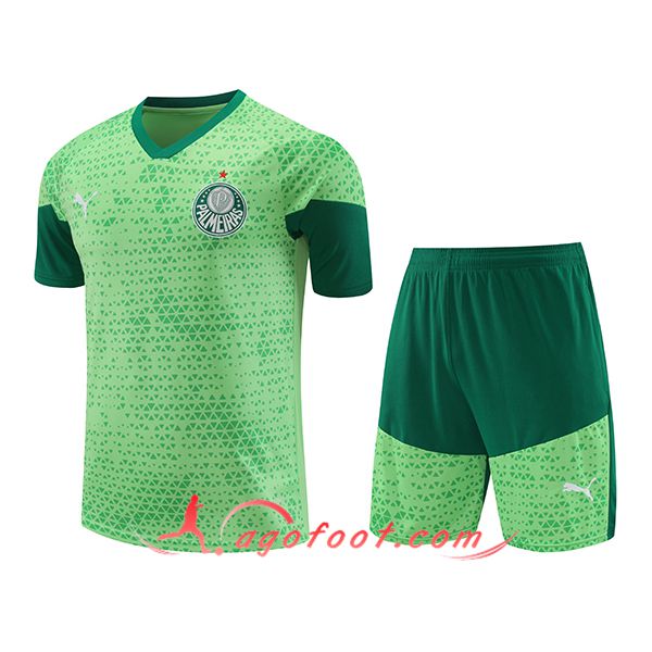 Ensemble Training T-Shirts Palmeiras Vert 2024/2025 -04