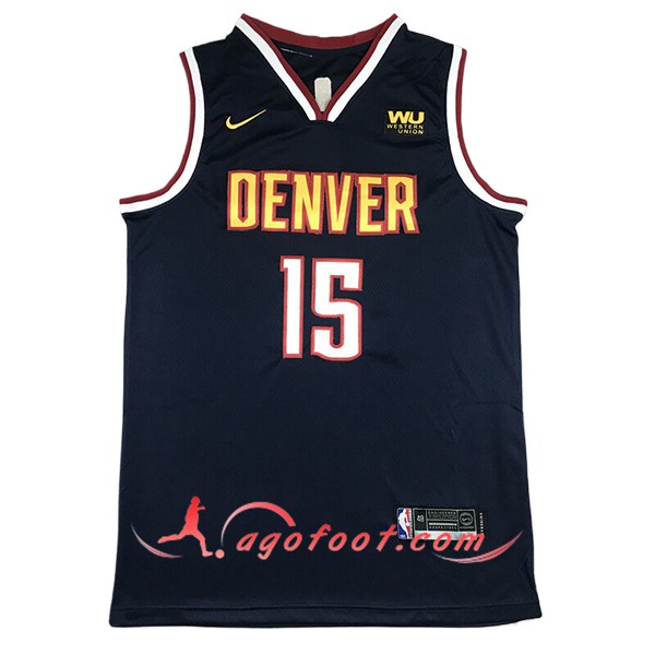 Maillot Denver Nuggets (JOKIĆ #15) 2024/25 Bleu Foncé