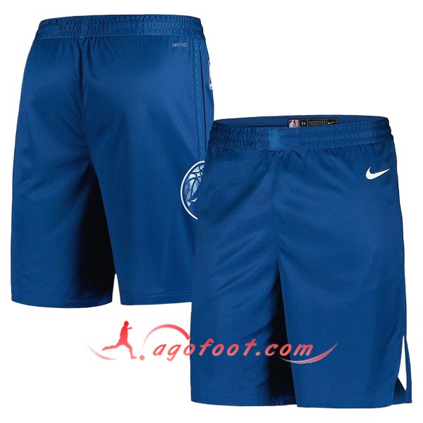 Shorts NBA Minnesota Timberwolves 2024/25 Bleu -04