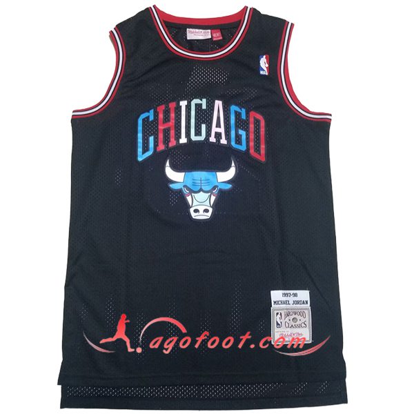 Maillot Chicago Bulls (JORDAN #23) 2024/25 Noir -02