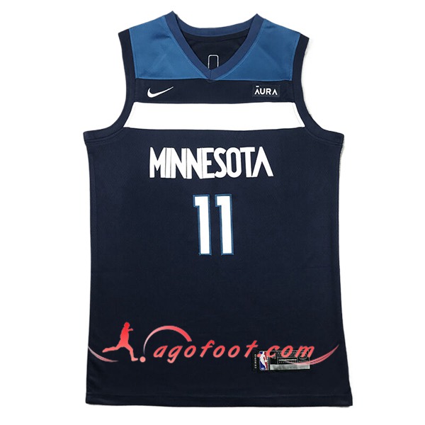 Maillot Minnesota Timberwolves (REID #11) 2024/25 Noir/Bleu/Blanc