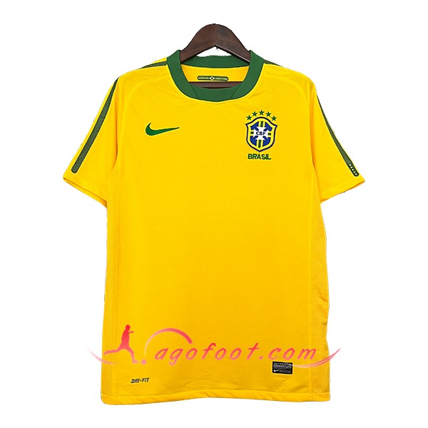 Maillot de Foot Bresil Retro Domicile 2010