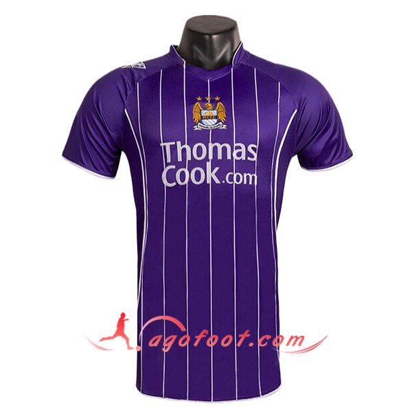 Maillot de Foot Manchester City Retro Exterieur 2007/2008