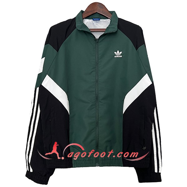 Coupe-Vent Adidas Vert/Noir/Blanc 2024/2025