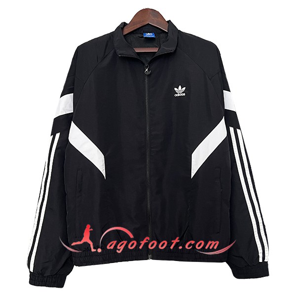Coupe-Vent Adidas Noir/Blanc 2024/2025