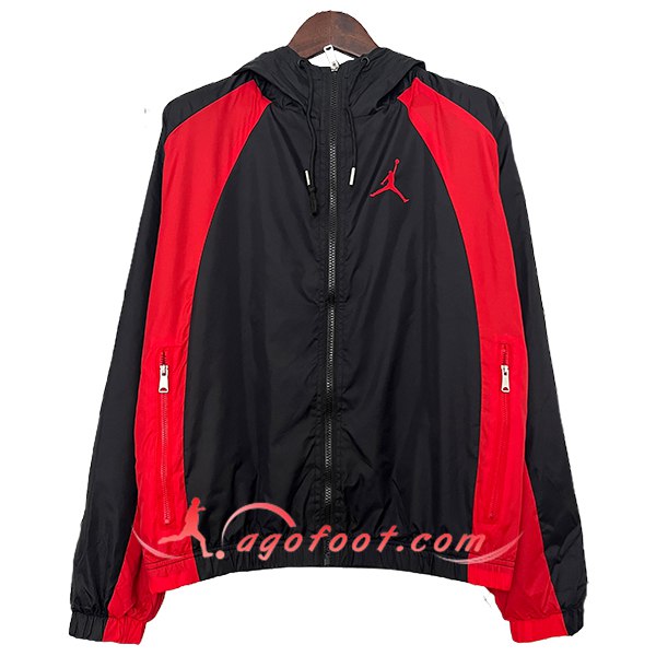 Coupe-Vent Jordan Noir/Rouge 2024/2025