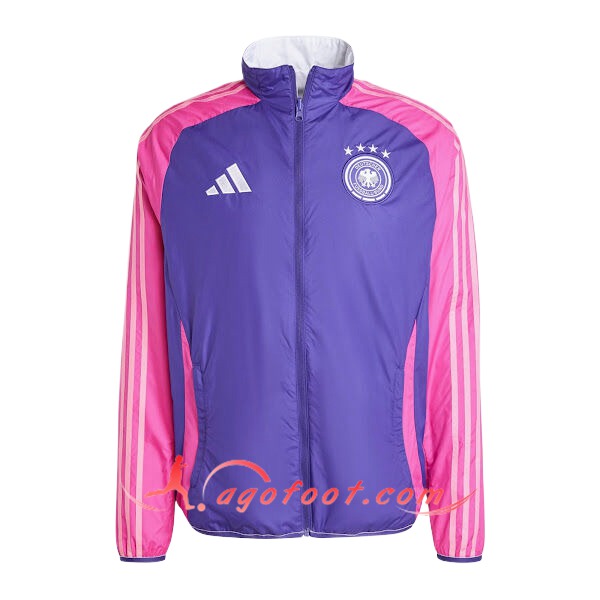 Coupe-Vent Allemagne Pourpre/Rose 2024/2025