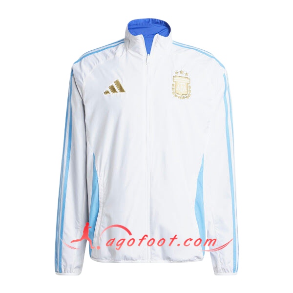 Coupe-Vent Argentine Blanc/Bleu 2024/2025