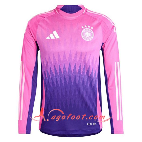Maillot Equipe Foot Allemagne Exterieur Manches Longues 2024/2025
