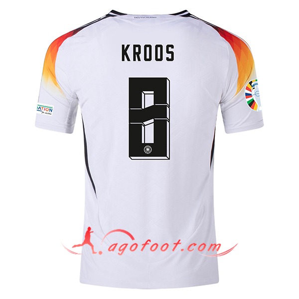 Maillot Equipe Foot Allemagne (KROOS #8) 2024/2025 Domicile