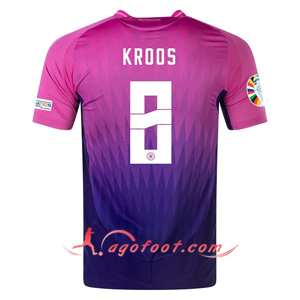 Maillot Equipe Foot Allemagne (KROOS #8) 2024/2025 Exterieur