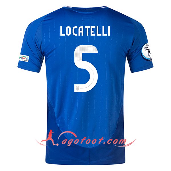Maillot Equipe Foot Italie (LOCATELLI #5) 2024/2025 Domicile