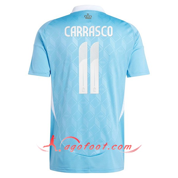 Maillot Equipe Foot Belgique (CARRASCO #11) 2024/2025 Exterieur