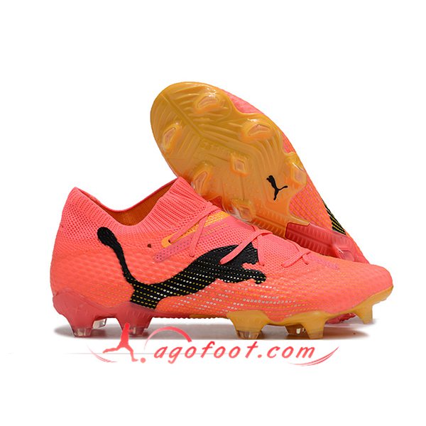 Adidas Chaussures de Foot FUTURE 7 ULTIMATE FG/AG Orange/Noir