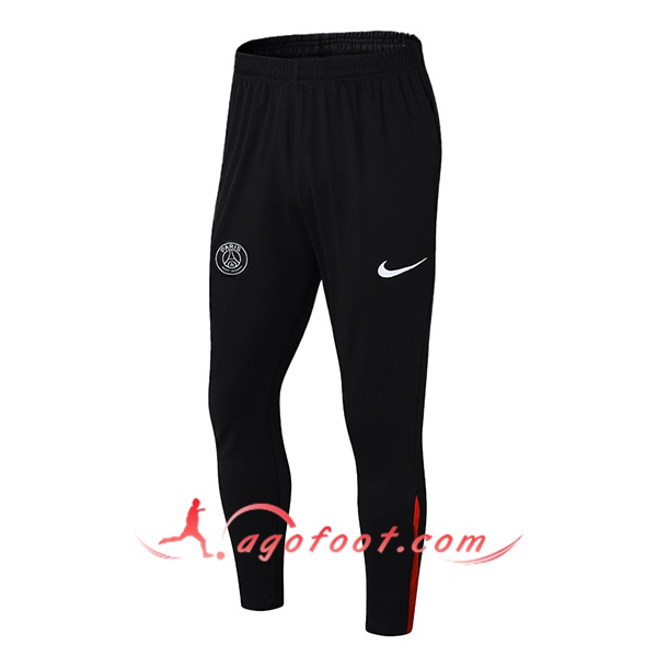 Pantalon Foot PSG Noir/Rouge 2024/2025