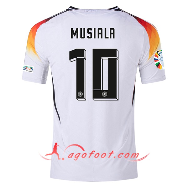 Maillot de Foot Allemagne (MUSIALA #10) UEFA Euro 2024 Domicile