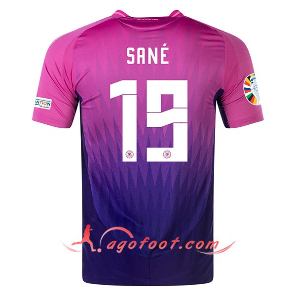 Maillot de Foot Allemagne (SRNE #19) UEFA Euro 2024 Exterieur